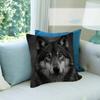 Animal Wolf Fun Cushion Cover Car Throw Pillow Case For Sofa Car Christmas Gift
