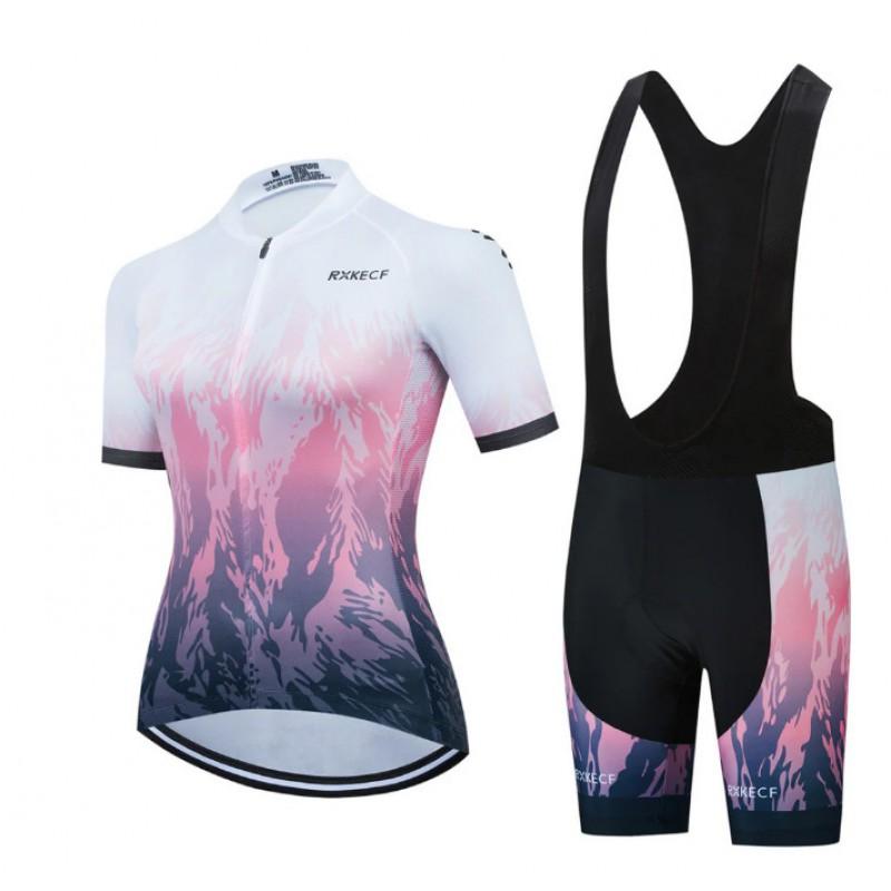 Maßgeschneidertes Radtrikot-Set Kurzarm-Oberteil Shorts Fahren Atmungsaktiv Feuchtigkeitstransportierend Unisex