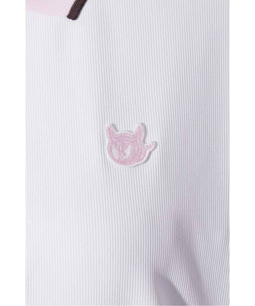 WAAC Athletic Slim Fit Rib Polo Wltcm26404Whx