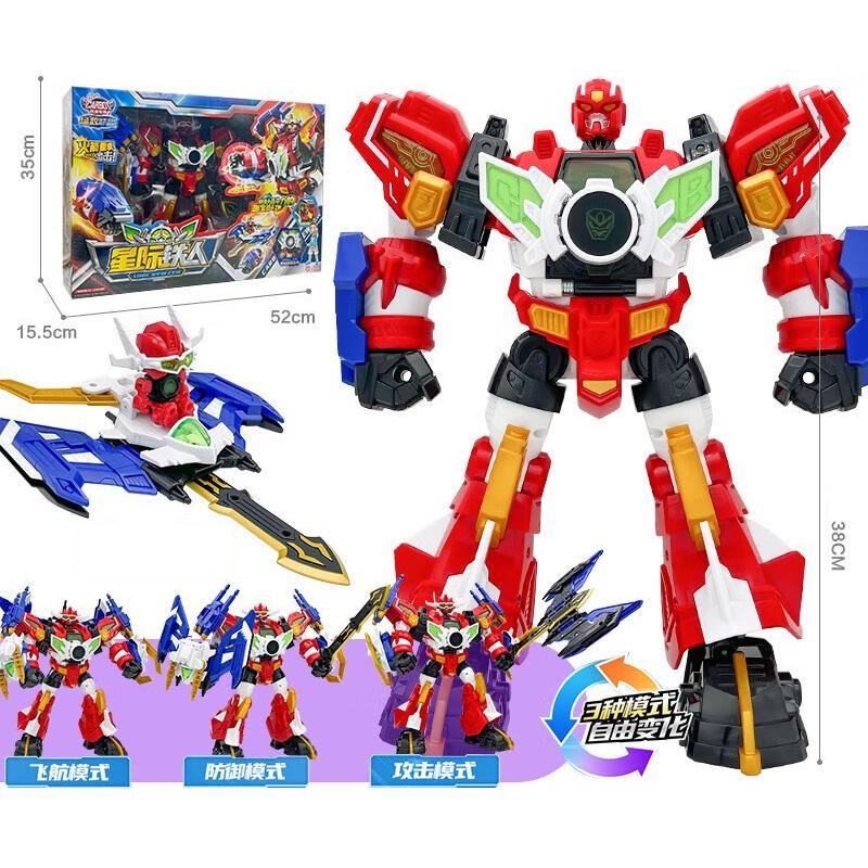 New Carbot FIENT Transformation Car To Robot Toys Action Figures Transforming Robot Police Toy for Children Gift