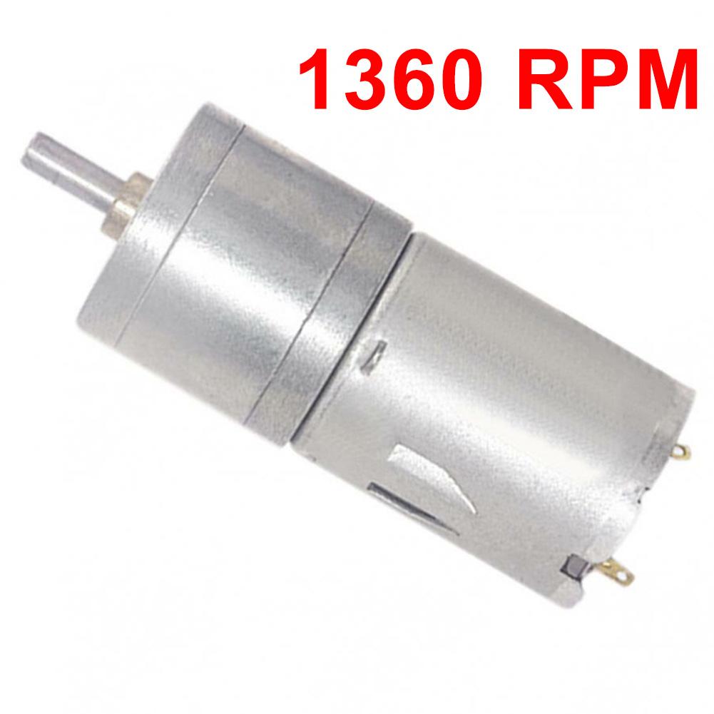 Motore CC con Riduttore JGA25-370 12V Motore Elettrico con Ingranaggi Alto Coppia Ingranaggi Metallici Riduttore CC Elettrodomestici 22 Giri/min 26 Giri/min