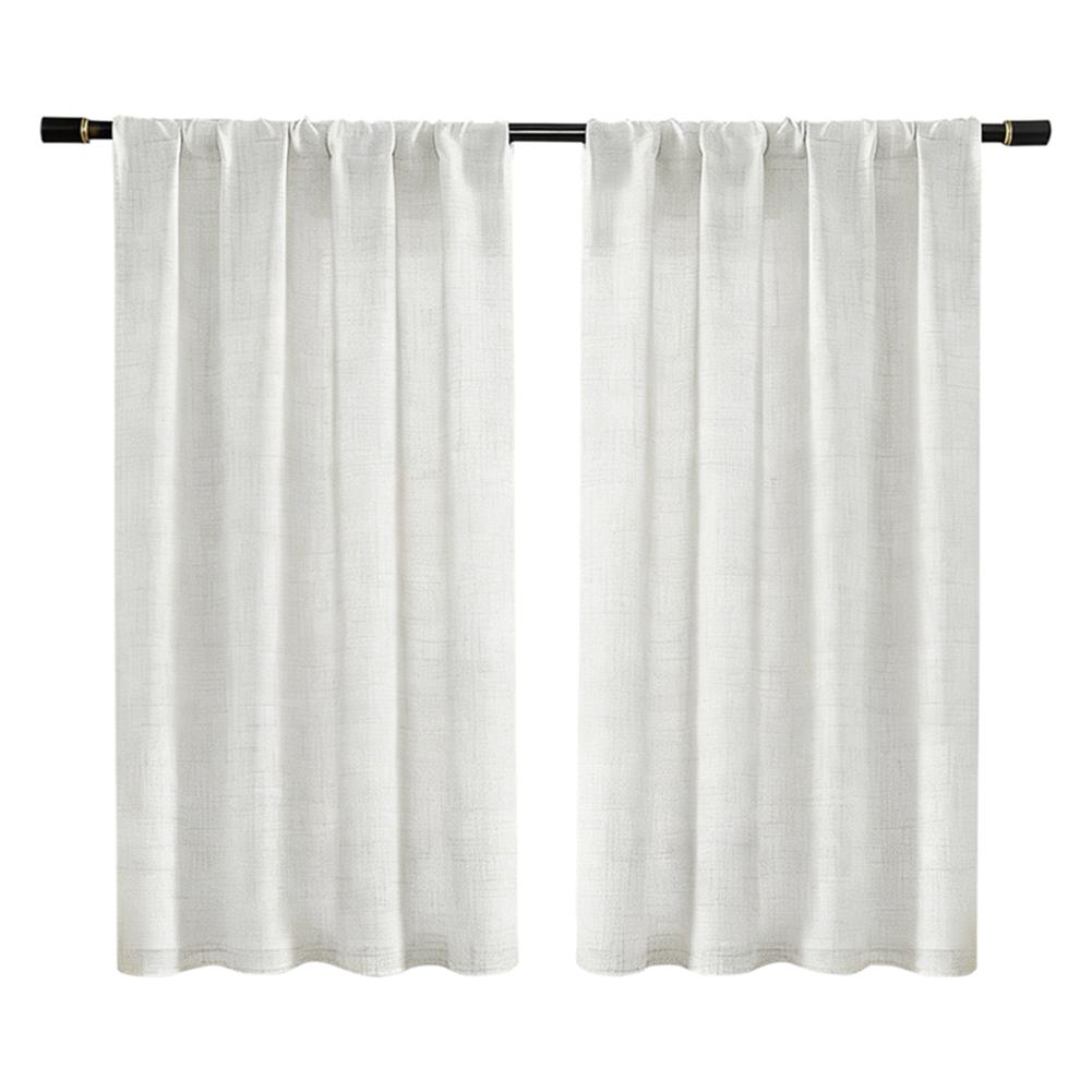 

Semi-sheer Linen Sheer Curtains 76*61cm
