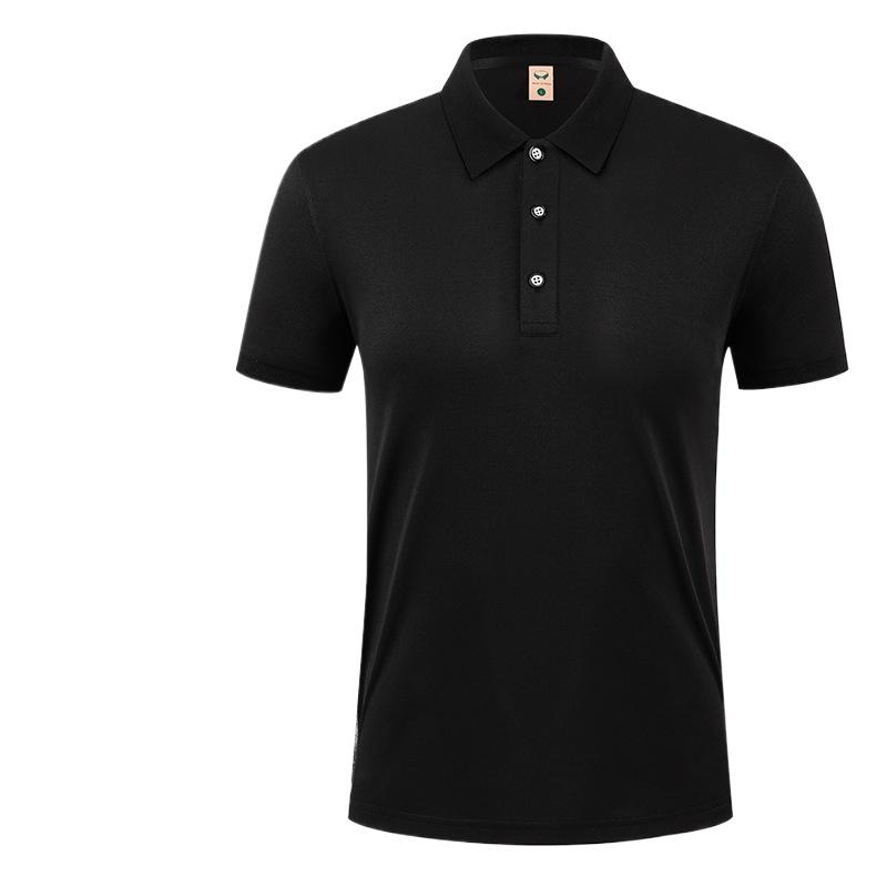 Damska letnia koszulka polo z krótkim rękawem z jedwabiu lodowego, robocza, koszulka damska, treningowa, swobodna, nauczycielska