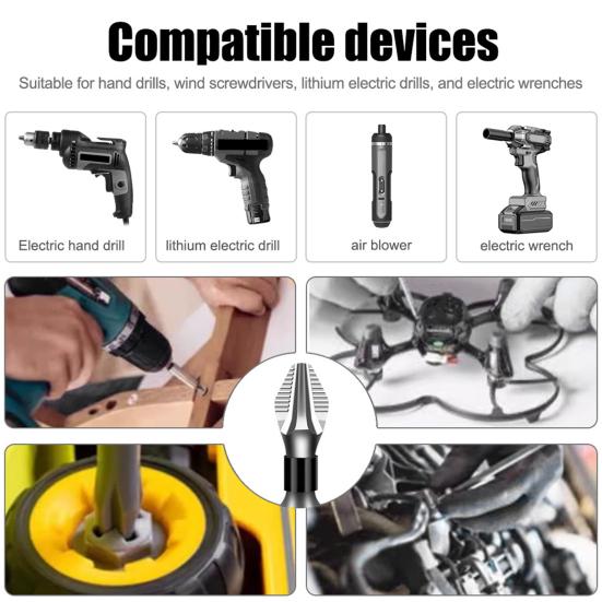 6Pcs Magnetic Screwdriver Drill Bit Set High Hardness Electric Screwdriver Set Professional DIY Tool Kit