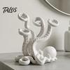 Bathroom Toothbrush Stand 3D Printed Octopus Holder, Creative Space Saving Desk Organizer, Durable Cute Accessories PLA Material Stable Base