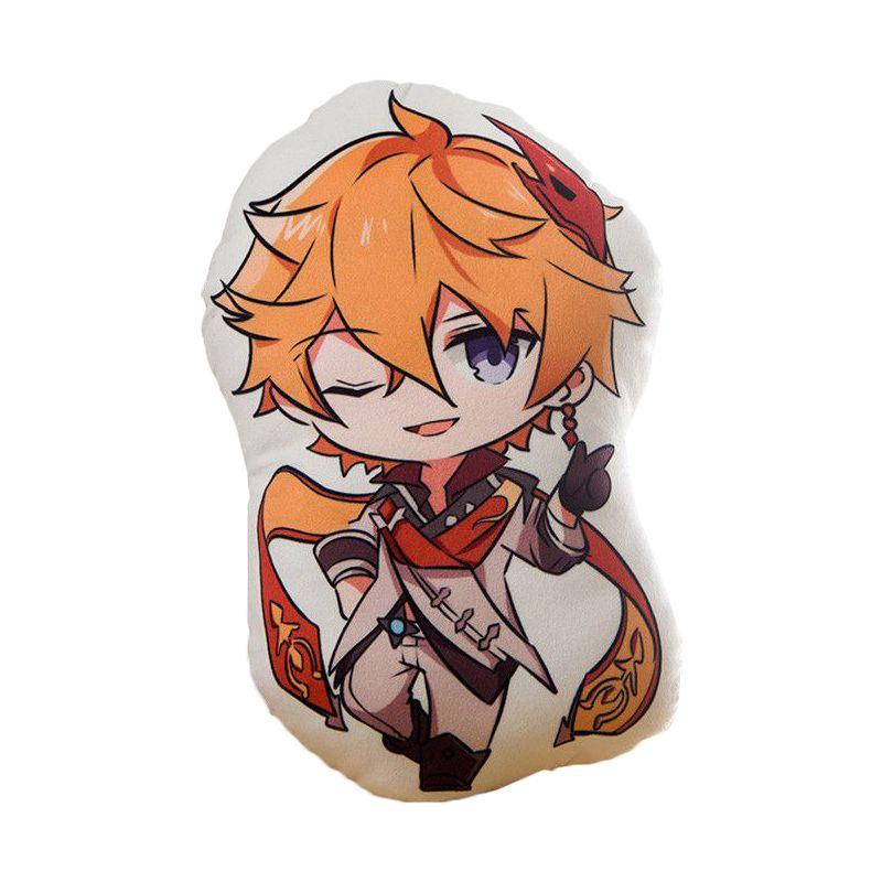 Genshin Plush Impact Toy Pillow Stuffed Zhongli Hutao Venti Xiao Klee Paimon