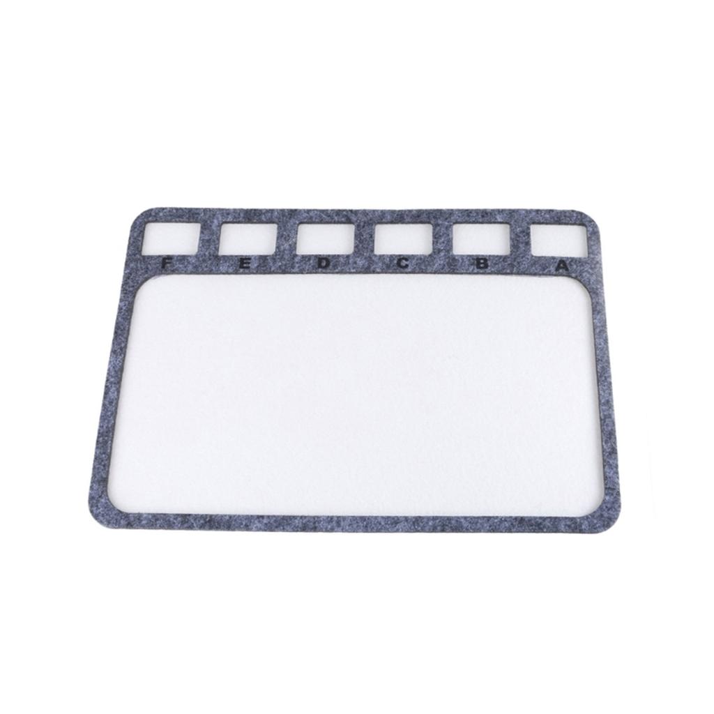 Perlenzubehör Weiche Beflockung Perlenmatten Schmuckherstellungspad Perlenherstellungsmaterialien Geeignet zum Perlenfädeln