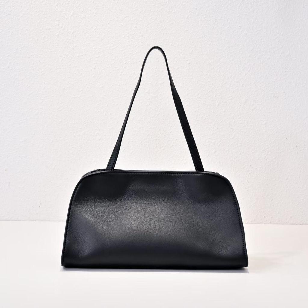 2026 Nieuwe Minimalistische Stijl Niche Ontwerp High-end Leren Handtas Schoudertas Armholte Tas Diagonaal Cross Dames Tas