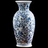 Blue and White Porcelain Fishtail Vase