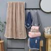 **Thickened Coral Fleece Absorbent Bath Towel Set - No Shedding**