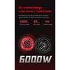 BOYUEDA S5 E-Scooter 6000W Motor 60V38AH Battery Bluetooth APP connection Electric Scooter Smart NFC Function 11" Off-Road Tire