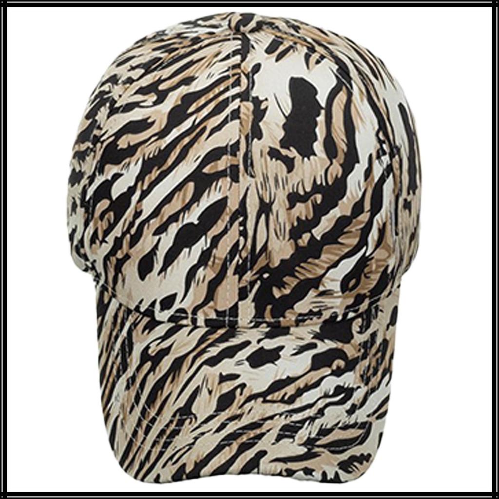 Water Ripple CA652 [White Fang] Cap, Pattern, Hat, Sports, Running, Outdoor, Men's, Women's, (Khaki)