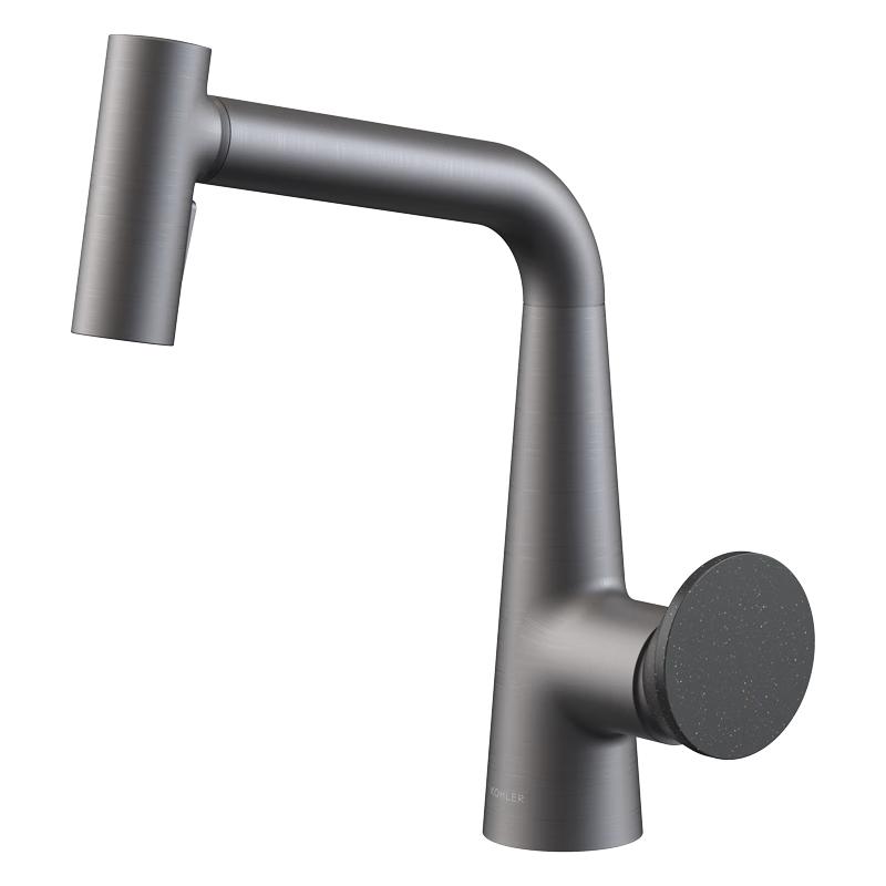Kohler Homing Pull-Out Basin Faucet Ink Shadow Grey