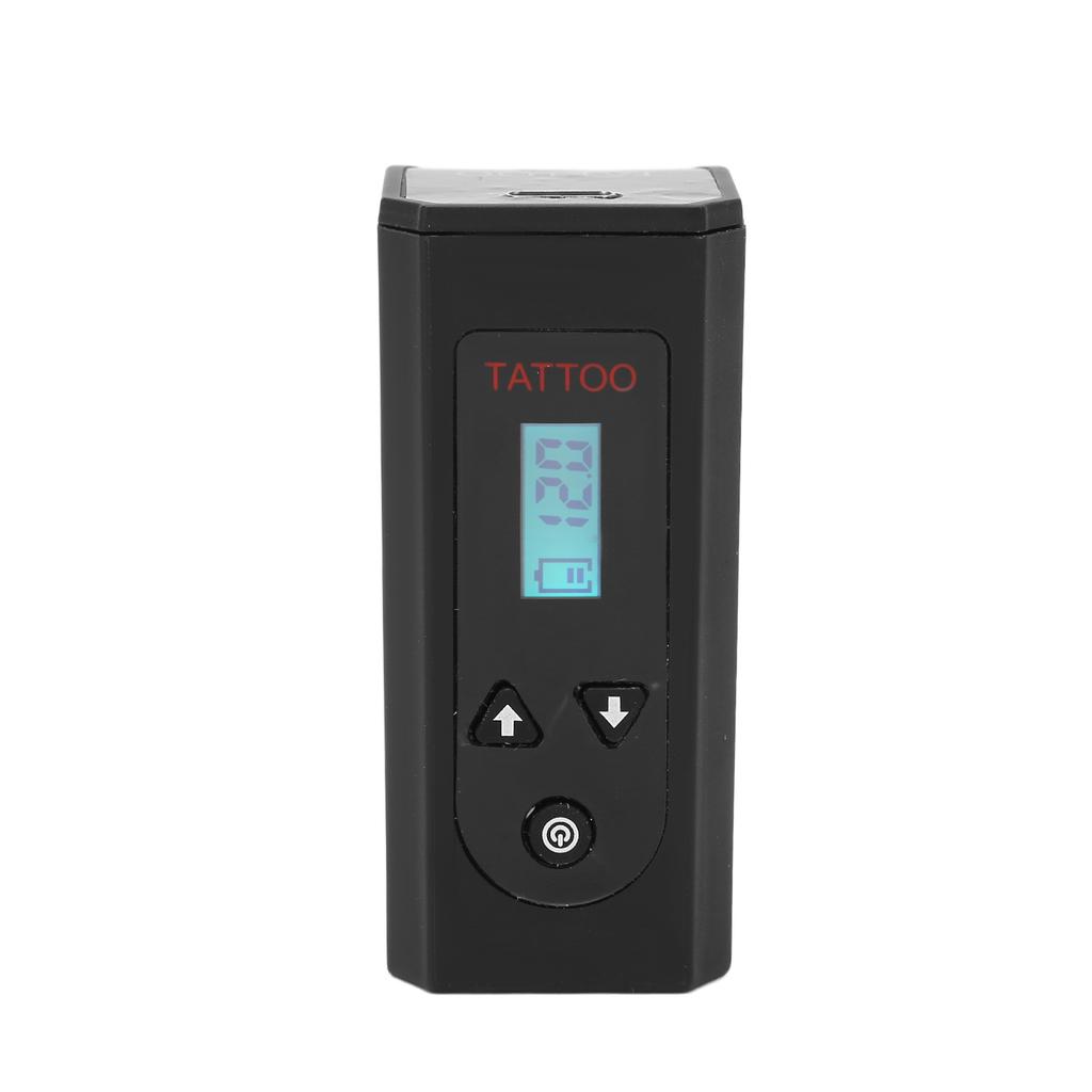 Tattoo Power Supply Wireless RCA Interface 4 Working Hours LCD Display Tattoo Machine Supply
