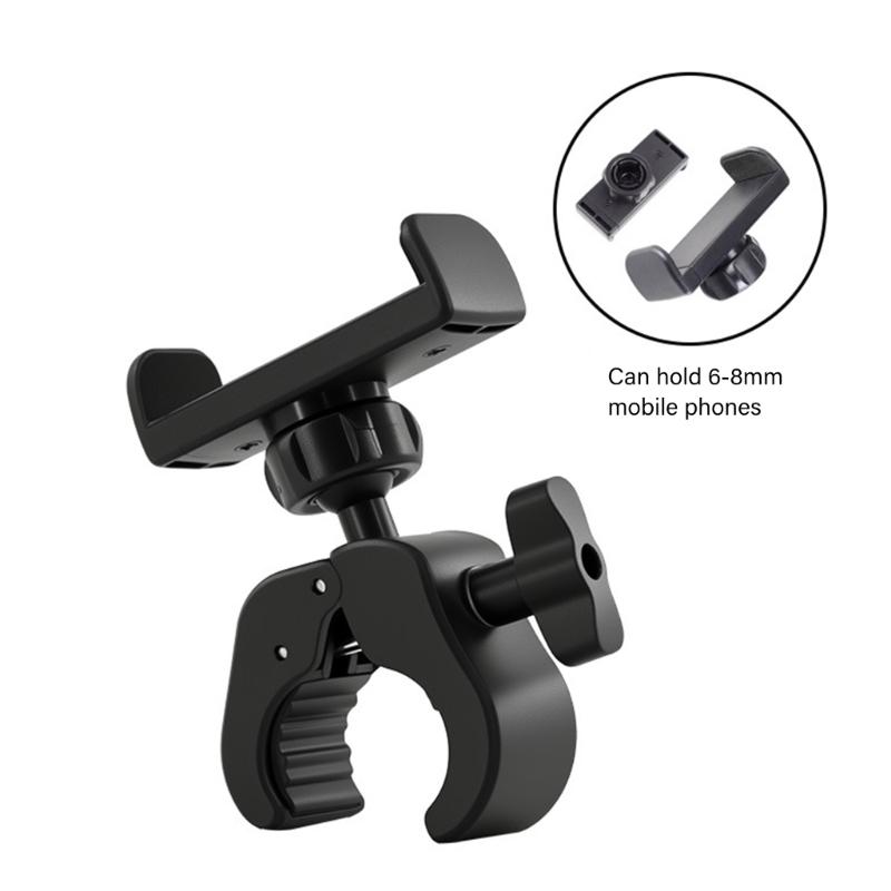 360 Degree Rotatable Ball Grip Holder for Smartphones 4.5 to 7 Inches Open Design No Camera Block Universal for Vehicle