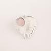 Natural Rose Quartz Gemstone 925 Sterling Silver Handmade Pendant 1.49" For  Her CP-28-23
