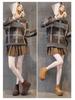 2024 Autumn/Winter Women's Thick-Soled Cow Suede Ankle Boots: Versatile, Height-Increasing, Warm Martin Style