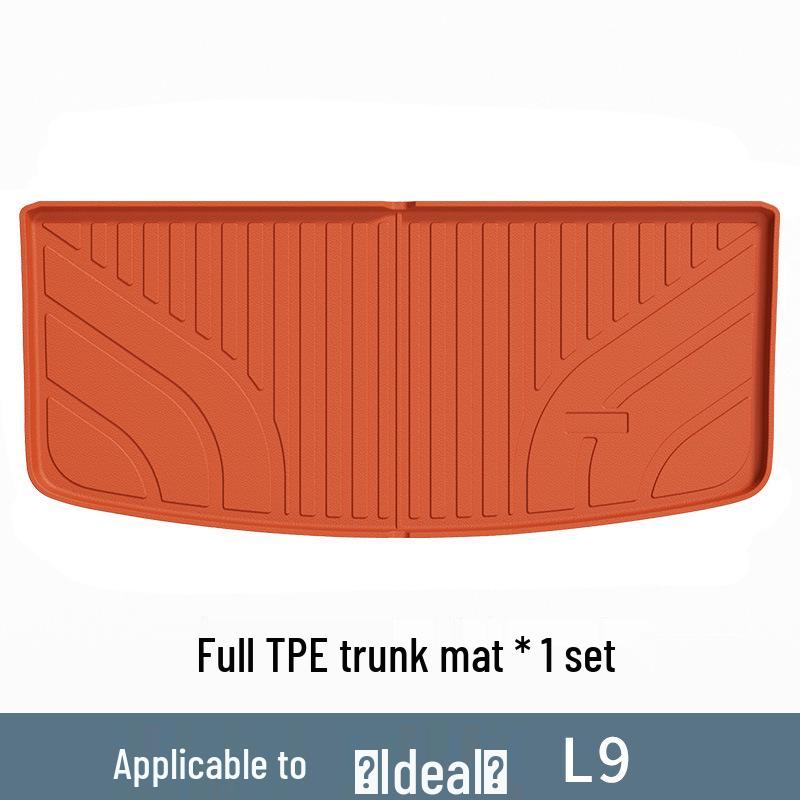 Custom Fit Dirt-Resistant Floor & Trunk Mats for Li Auto L9 (2022-2024) - All TPE Material