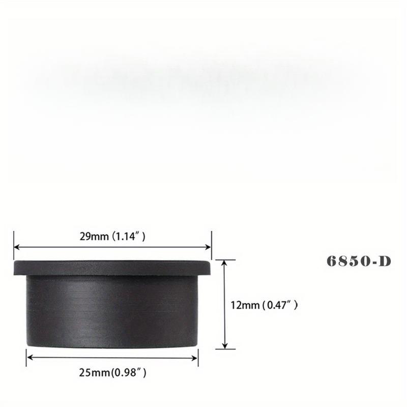 10PCS Desktop Cable Sealing Ring, Flexible Silicon Cable Hole Cover, Wire Finisher, Cable Passing, White/Black Round Washer