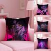 Saja Boys Kpops D-Demon H-Hunters Pillow Case Pattern Printed Pillowcase For Living Room Sofa Cushion Cover & Bedroom Decor