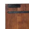 Headboard Multicolor 200 cm Solid Wood Reclaimed Wood