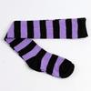 Stockings Color Block Striped Women Over The Knee Thigh High Socks for Christmas