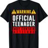 Boys and Girls - You Are 13 - Sign Warning Offical Teenager T-Shirt