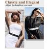 SATINIOR 4er-Pack Stretchgürtel Damen Herren Gewebtes Geflochtenes Hüftband für Damenkleid Strumpfhosen Golf Freizeitanzüge Hemden Jeans
