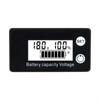 Low Power Consumption Electric Monitor with Clear Battery Percentage Readout Digital Voltmeter for 8 To 100V Systems
