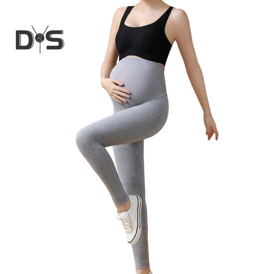 Pregnancy Leggings High Waist Skinny Maternities Clothes Pregnant Women Belly Support Knitted Leggings Body Shaper Trousers