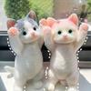 13CM Cute Taba Squishy Cat Fluffy Sticky Realistic Cat Stress Relieving Toy Simulation Cats Doll Squeeze Gift for Kids Adults 2026