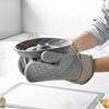 Water Drops Microwave Oven Insulated Gloves Kitchen Baking Cotton Thick Hand Clip Hand Tray