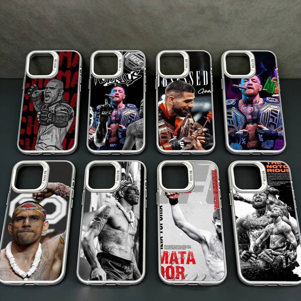Fighting Pereira Alex phone Case for iPhone 17 11 12 Pro Max Plus Mini Air SE 16e 14 15 16 13 Soft Shell