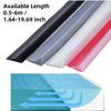 Silicone Bathroom Water Stopper Dry Wet Separation Sealing Strips Self-adhesive Shower Drain Splash Prevention Water Dam