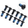 12/50 Pcs Bicycle Brake Disc Bolts M5 12mm Steel Disc Pad  Fixing Screws Bike Torx T25 For ROTOR Bolts Replacement Accessories