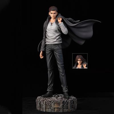 30cm Attack On Titan Gk Chikara Eren Jaeger Statuie cu Cap Dublu Figurină de Acțiune din PVC Figurină Anime Model Jucării Colecție Păpușă Cadou