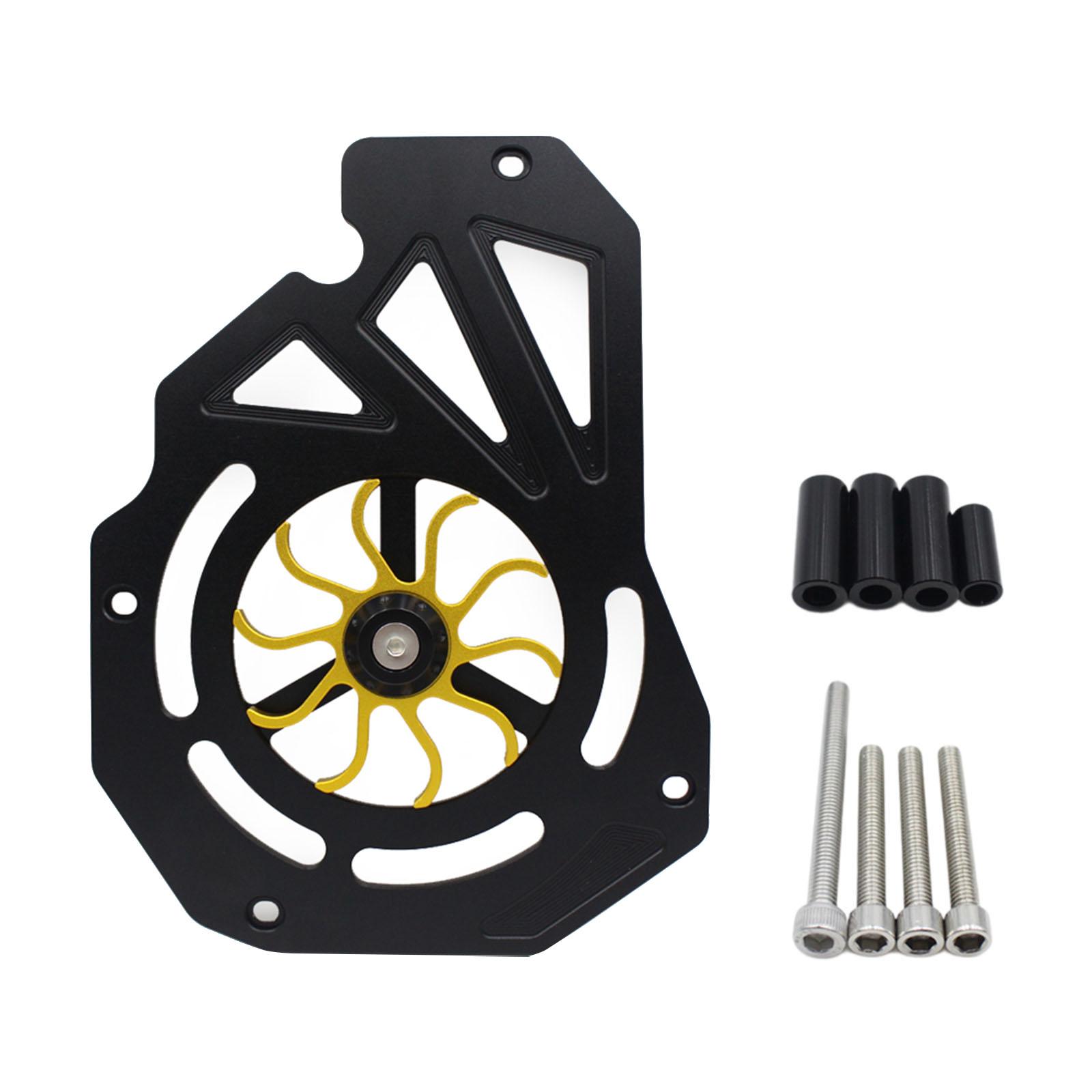 Motorcycle Radiator Guard Radiator Cover Easily Install Modification Part Engine золотой