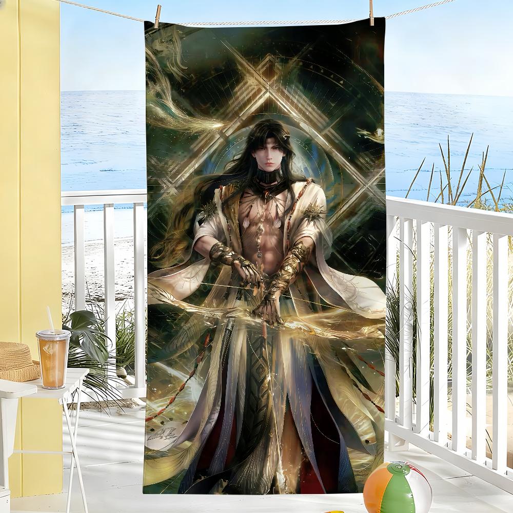 Game Love and D-Deepspace Zayne Towel Soft Pool Gift For Travel Gym Shower Camping Quick Dry Sports Large Beach Towel