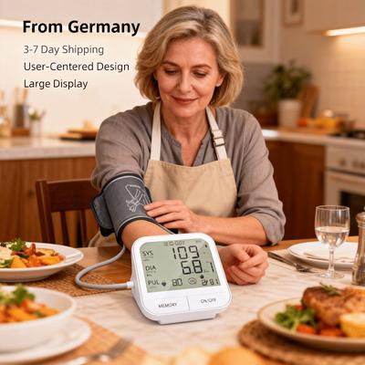 User-Friendly One-Touch Blood Pressure Monitor - Large Screen