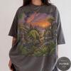Vintage Stegosaurus Grafik T-Shirt, Retro 90er Jahre Dinosaurier Shirt, Paläontologie T-Shirt, 80er Jahre Stegosaurus Tee, Geschenk für Wissenschaftsliebhaber, Grunge Dino Shirt