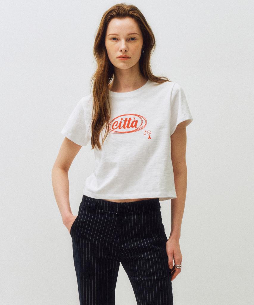CITTA Drawing Cita Logo T-Shirt_Ctt377 (Red)