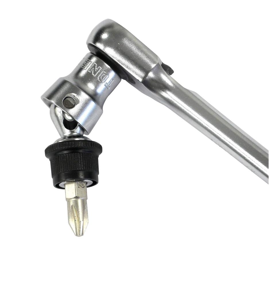 TONE Ball Joint Bit Drive Bit Insertion Adapter, 2BJT, 6.35mm (1/4") &