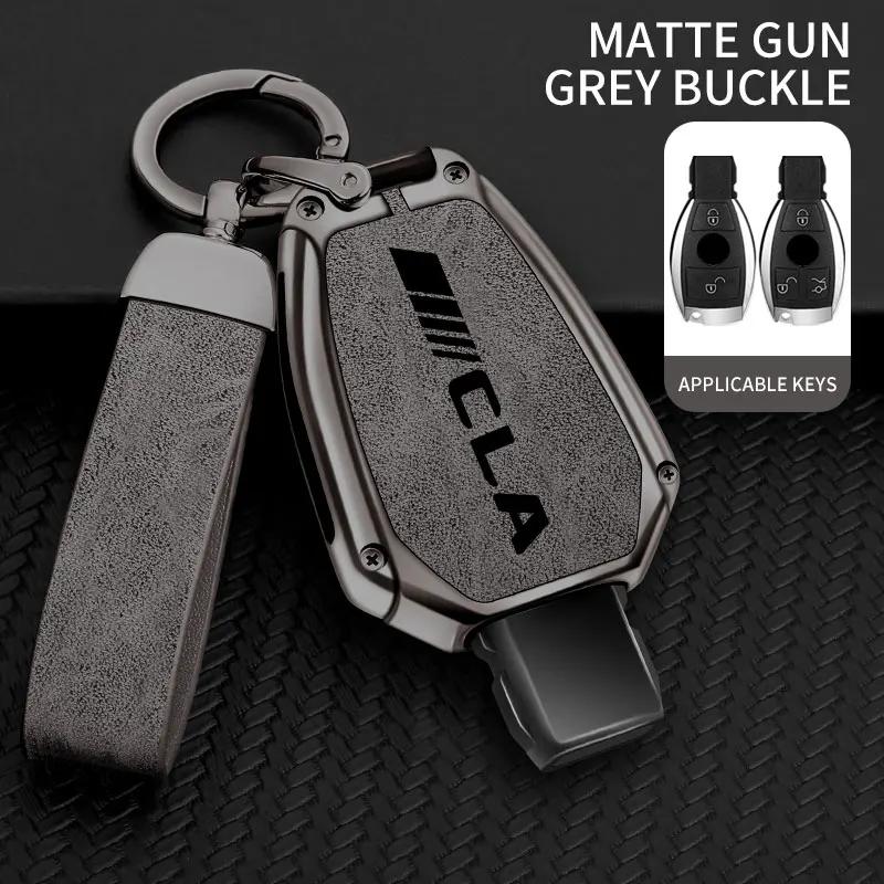 Zinc Alloy Car Key Case For Mercedes Benz CLA200 CLA260 CLA220 Remote Control Protector For Mercedes Benz CLA Car Key Cover