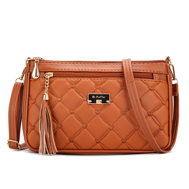 

Новая сумка Летняя женская универсальная сумка с кисточкой Модная женская сумка подмышку Повседневный кошелек для монет