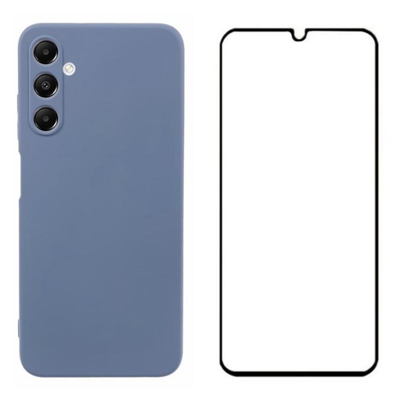 WANLONFENG RB2 Series for Samsung Galaxy A05s 4G Case Soft TPU Phone Cover with Screen Protector