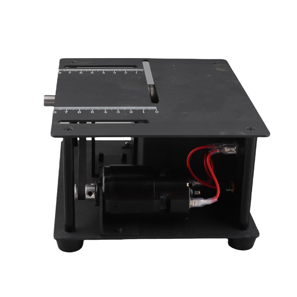 Multi Functional Table Saw Mini Desktop Saw Cutter Electric Cutting Machine with Saw Blade Grinding Wheel Adjustable