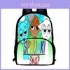 Backpack 3d Sprunki Game Design Large Capacity Oxford Kids School Gifts Bag