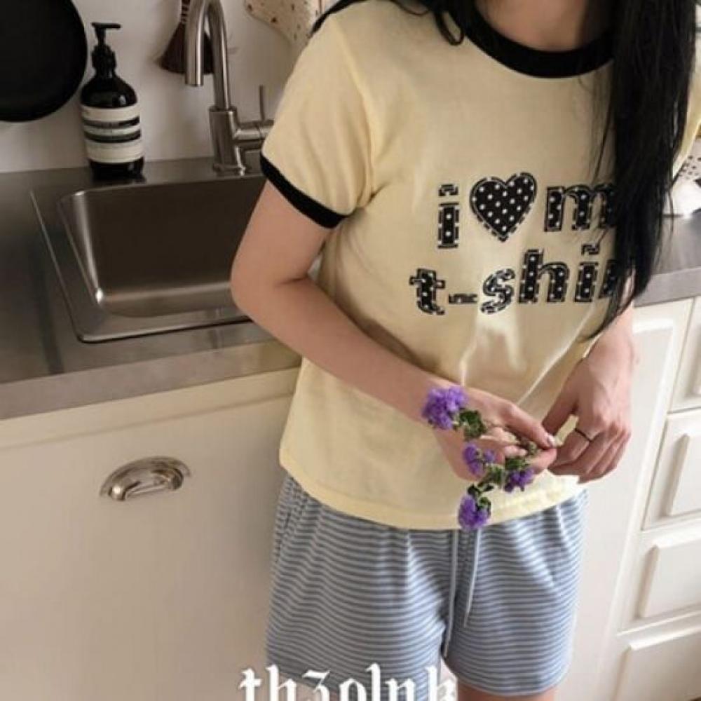The Pink Ringer DoT PaTch ShorT Sleeve T shirT
