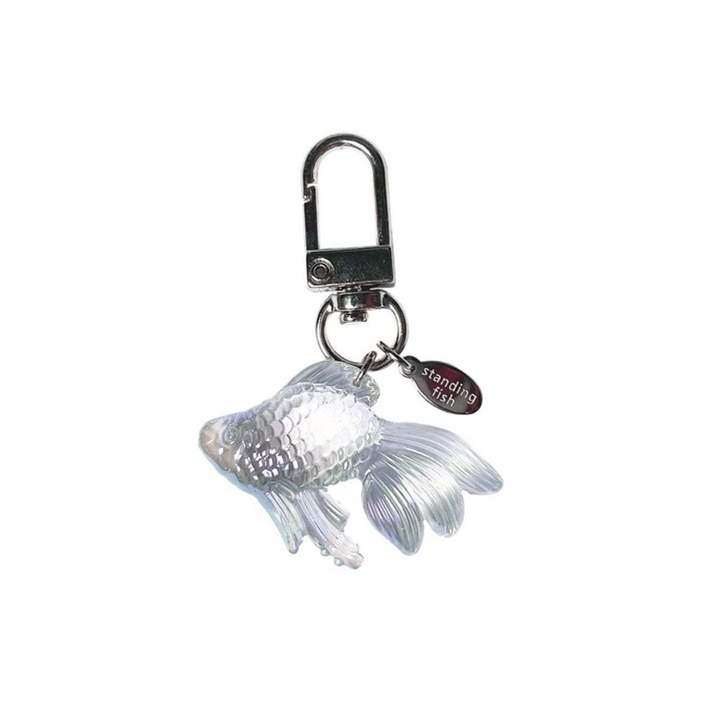 Standingfish I LOVE MY FISH! keyring_A02