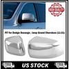 2x Chrome Side Mirror Cover Caps For Jeep Grand Cherokee Durango 2011-2021 22 US